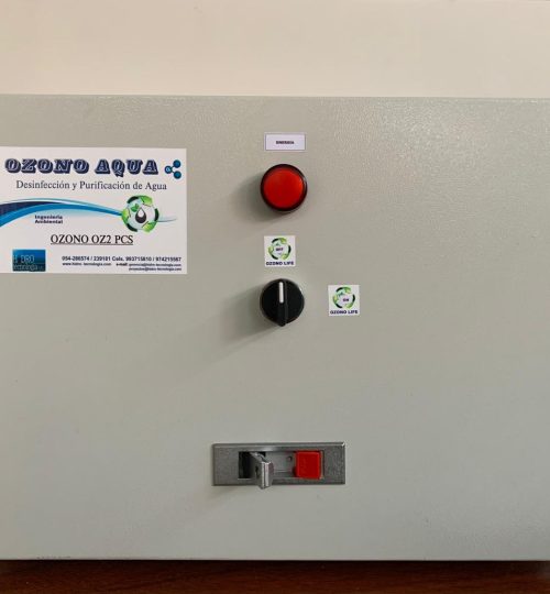 1.1 Generador de Ozono Agua