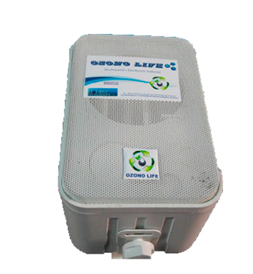 Equipo Ozono Ambiental 25AQP Cuadrado